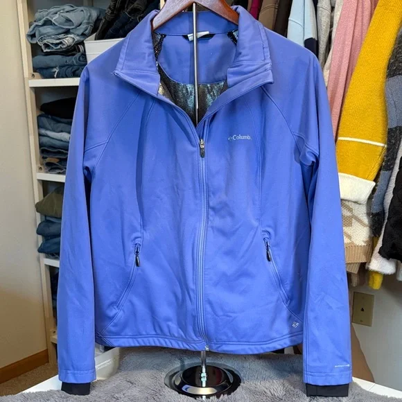 Columbia OmniHeat Women's Blue Jacket - Picture 1 of 4